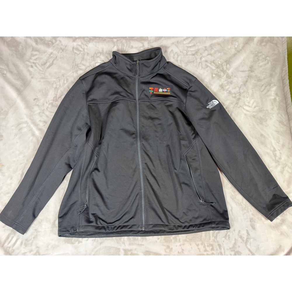 The North Face 7-Eleven Speedway Softshell Jacket XXXL Black WindWall Zip